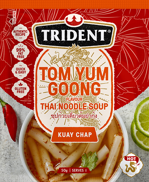 Trident Kuachup Tom Yum Koong with Noodles 50g