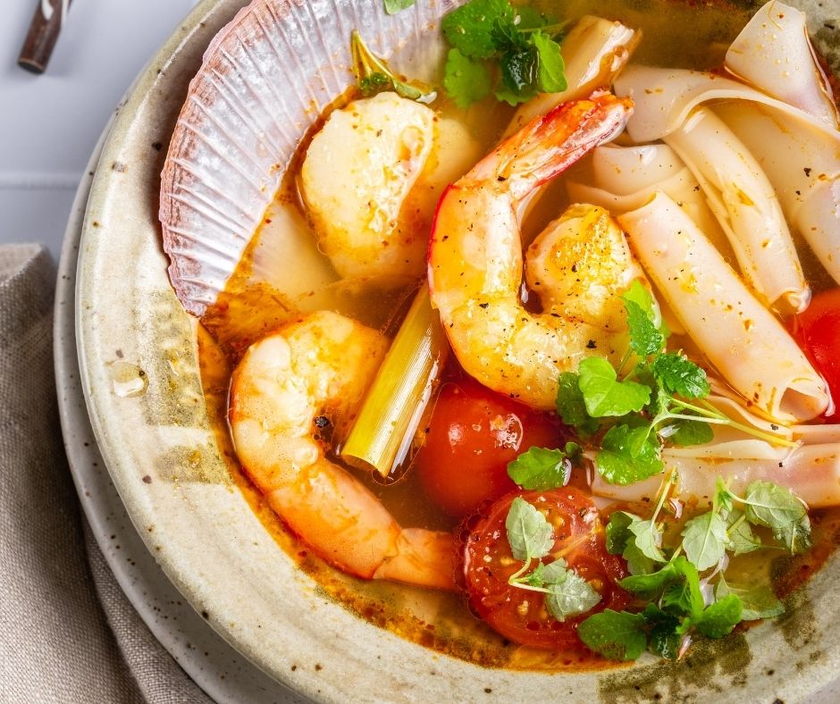 Tom Yum Goong Seafood Soup