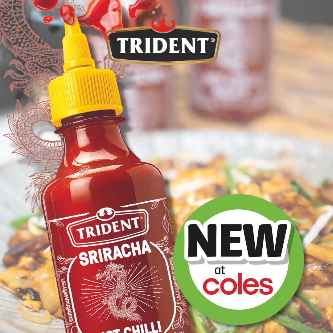 Trident Red Sriracha now at COLES